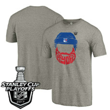 New York Rangers Gray 2017 Stanley Cup PLayoff T-shirt