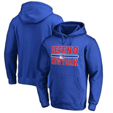 New York Rangers Royal Defend City Hometown Pullover Hoodie