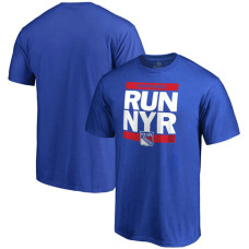 New York Rangers Royal RUN-CTY T-shirt