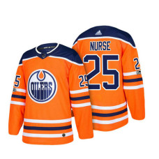 Darnell Nurse Edmonton Oilers #25 Orange 2018 New Season Team Home Jersey