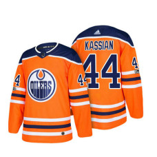 Zack Kassian Edmonton Oilers #44 Orange 2018 New Season Team Home Jersey