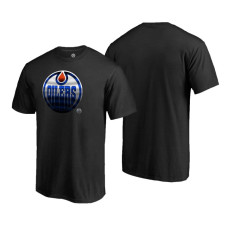 Edmonton Oilers Midnight Mascot Black T-Shirt