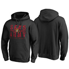 Ottawa Senators Black Sens Army Home Collection Pullover Hoodie