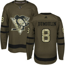 Brian Dumoulin Pittsburgh Penguins #8 Green Salute To Service New Season Jersey