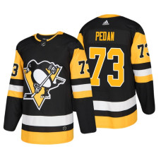 Pittsburgh Penguins #73 Andrey Pedan Home Authentic Player Black jersey