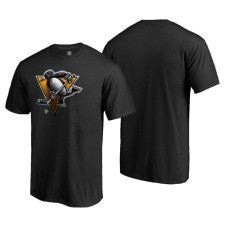 Pittsburgh Penguins Midnight Mascot Black T-Shirt