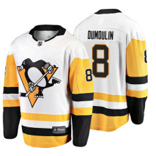 Pittsburgh Penguins #8 Brian Dumoulin 2018 Fanatics Branded Breakaway White Away jersey