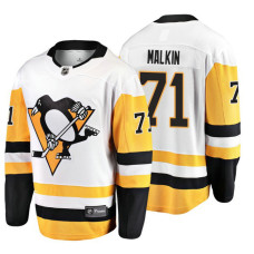 Pittsburgh Penguins #71 Evgeni Malkin 2018 Fanatics Branded Breakaway White Away jersey