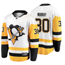 Pittsburgh Penguins #30 Matt Murray 2018 Fanatics Branded Breakaway White Away jersey