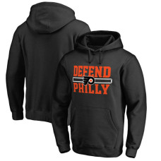 Philadelphia Flyers Black Defend City Hometown Pullover Hoodie