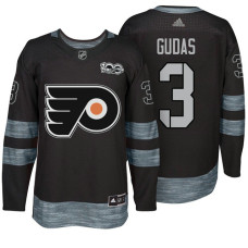 Philadelphia Flyers Radko Gudas #3 Black 2017 Anniversary Classic Jersey