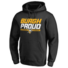 Pittsburgh Penguins Black Hometown Collection Pullover Hoodie