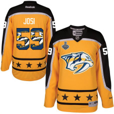 Nashville Predators #59 Roman Josi Gold 2017 Stanley Cup Final Fashion Hockey Jersey