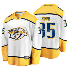 Nashville Predators Pekka Rinne 2018 Fanatics Branded Breakaway White Away Jersey