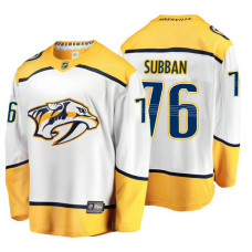 Nashville Predators P.K. Subban 2018 Fanatics Branded Breakaway White Away Jersey