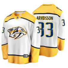 Nashville Predators Viktor Arvidsson 2018 Fanatics Branded Breakaway White Away Jersey