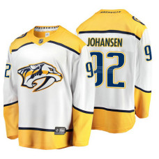 Nashville Predators Ryan Johansen 2018 Fanatics Branded Breakaway White Away Jersey