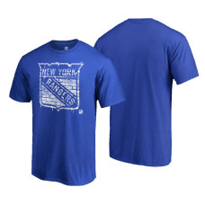 New York Rangers Hometown Collection Local Blue T-Shirt