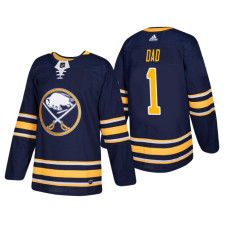 Buffalo Sabres Father's Day #1 Dad Jersey Navy