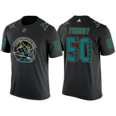 San Jose Sharks Black Chris Tierney #50 Los Tiburones' Night T-shirt