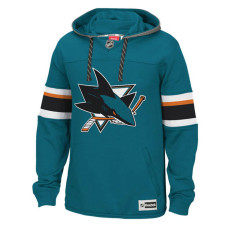 San Jose Sharks Teal Jersey Speedwick Pullover Hoodie