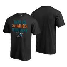 San Jose Sharks Hometown Collection Local Black T-Shirt