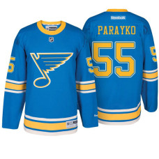 St. Louis Blues #55 Colton Parayko Blue Premier Jersey