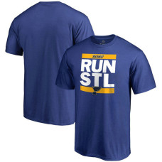 St. Louis Blues Royal RUN-CTY T-shirt