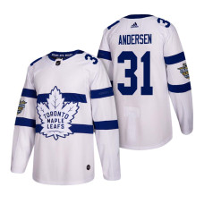 Toronto Maple Leafs #31 Frederik Andersen 2018 Stadium Series Jersey