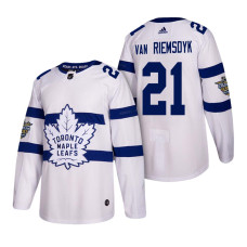 Toronto Maple Leafs #21 James Van Riemsdyk 2018 Stadium Series Jersey