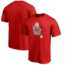 Toronto Maple Leafs Red Crew Neck Mother's Day Gift Canada Wave T-shirt