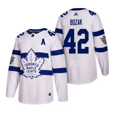 Toronto Maple Leafs #42 Tyler Bozak 2018 Stadium Series Jersey