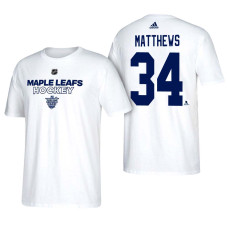 Toronto Maple Leafs White Auston Matthews #34 2018 Stadium Series T-shirt