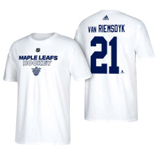 Toronto Maple Leafs White James Van Riemsdyk #21 2018 Stadium Series T-shirt