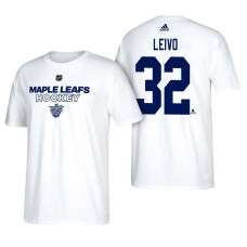 Toronto Maple Leafs White Josh Leivo #32 2018 Stadium Series T-shirt