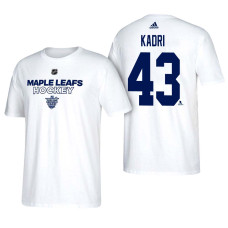 Toronto Maple Leafs White Nazem Kadri #43 2018 Stadium Series T-shirt