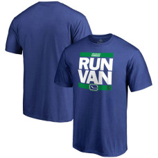 Vancouver Canucks Royal RUN-CTY T-shirt