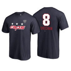 Washington Capitals Navy Alex Ovechkin #8 2018 Stadium Series T-shirt