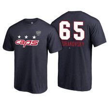 Washington Capitals Navy Andre Burakovsky #65 2018 Stadium Series T-shirt