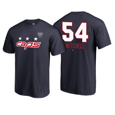 Washington Capitals Navy Mason Mitchell #54 2018 Stadium Series T-shirt