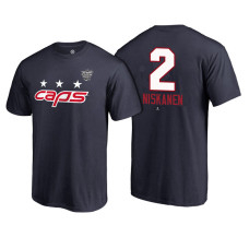 Washington Capitals Navy Matt Niskanen #2 2018 Stadium Series T-shirt