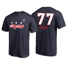 Washington Capitals Navy T.J. Oshie #77 2018 Stadium Series T-shirt