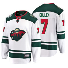 Minnesota Wild Matt Cullen Fanatics Branded Breakaway White Away Jersey