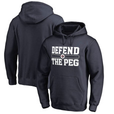 Winnipeg Jets Navy Defend City Hometown Pullover Hoodie