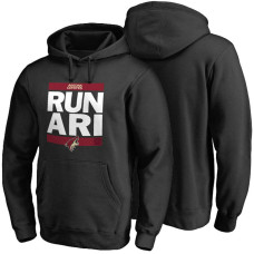 Mens Arizona Coyotes Black RUN-CTY Pullover Hoodie