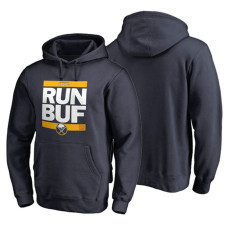 Mens Buffalo Sabres Navy RUN-CTY Pullover Hoodie