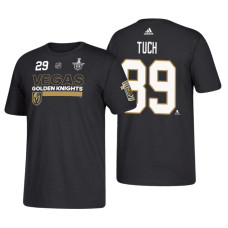 Vegas Golden Knights #89 Alex Tuch 2018 Stanley Cup Playoffs Black Participant Adidas T-Shirt