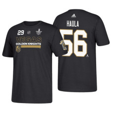 Vegas Golden Knights #56 Erik Haula 2018 Stanley Cup Playoffs Black Participant Adidas T-Shirt