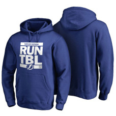 Mens Tampa Bay Lightning Royal RUN-CTY Pullover Hoodie