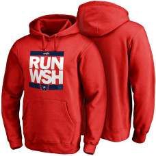 Mens Washington Capitals Red RUN-CTY Pullover Hoodie